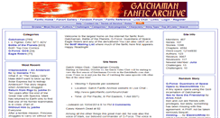 Desktop Screenshot of gatchfanfic.com